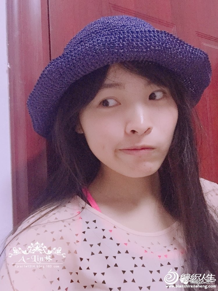 4款简单又漂亮的钩针凉帽!出门防晒必备(附编织教程)