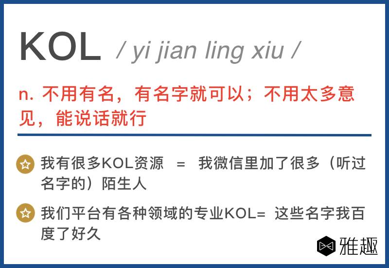 三里屯黑话宝典｜雅趣