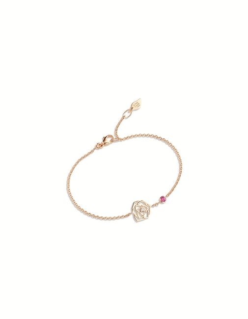 piaget伯爵山茶花系列,piaget伯爵手镯款18k黄金女士腕表