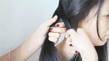 夏天时尚减龄发型编发教程,夏季发型编发教程简单