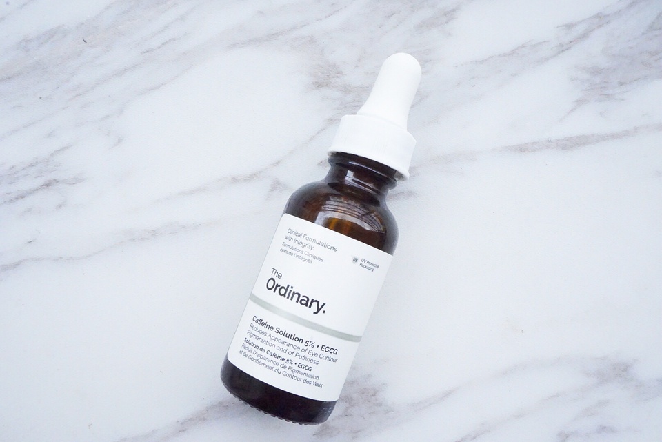 theordinary水测评,theordinary5%咖啡因眼霜测评