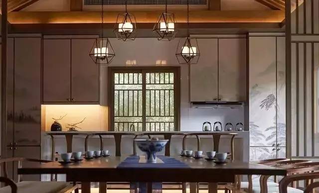 118平米中式三层四合院设计图,轻钢别墅新中式四合院