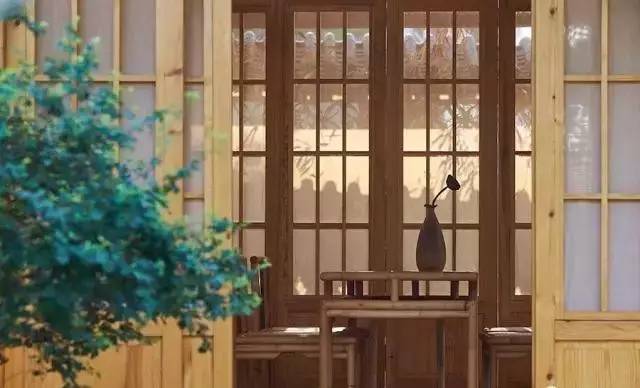 118平米中式三层四合院设计图,轻钢别墅新中式四合院