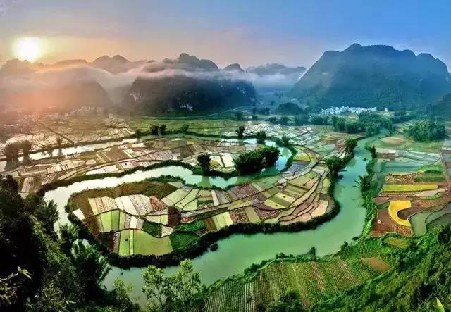 广西山清水秀好风光,广西山清水秀风景图片