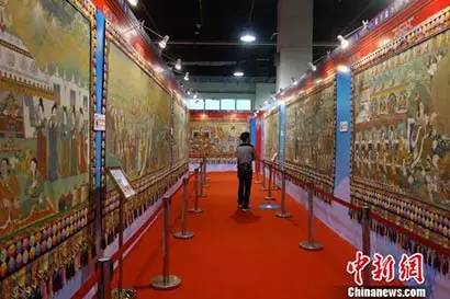 青海大师纯手绘唐卡,唐卡画师精心创作的高端唐卡