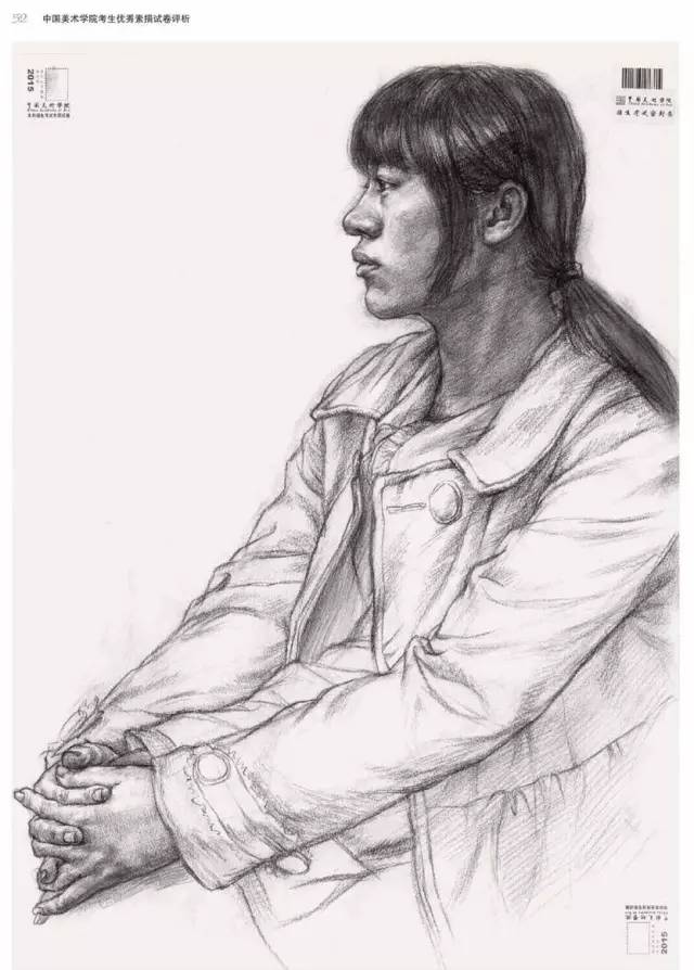 中国美术学院08年素描高分卷,中国美院素描高分卷