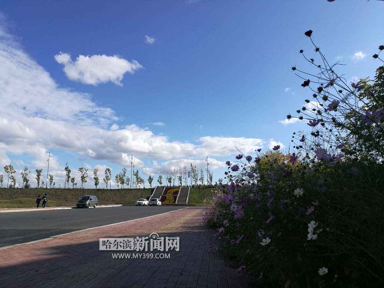 「好事」松北区又一处市民休闲广场近日建成投用｜位于学海街与滨水大道占地约8一10个足球场