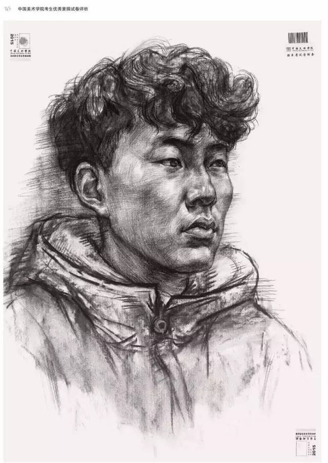 中国美术学院08年素描高分卷,中国美院素描高分卷