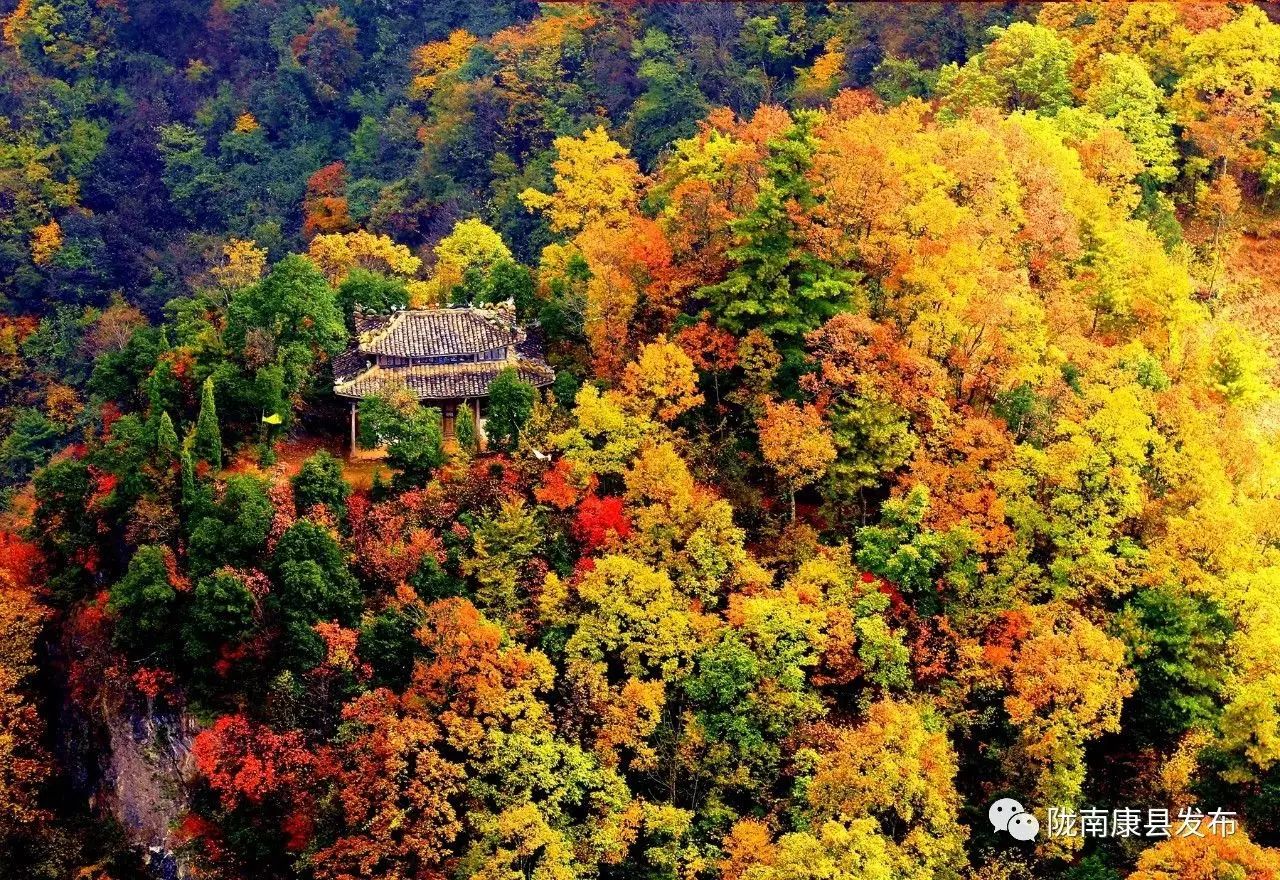 康县美丽的秋天,新县醉美秋景