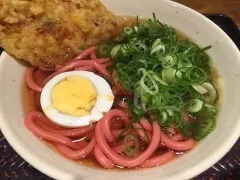 日本乌冬面方便面,日本自助售卖机乌冬面