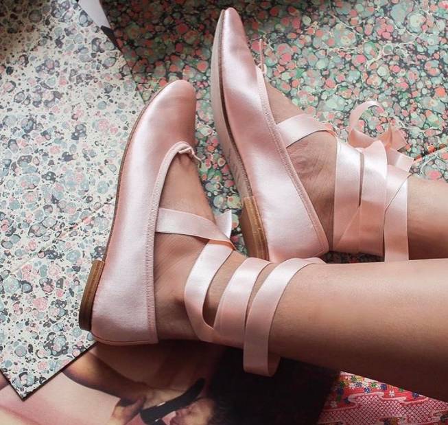 赫本风芭蕾鞋,赫本穿了40年芭蕾鞋