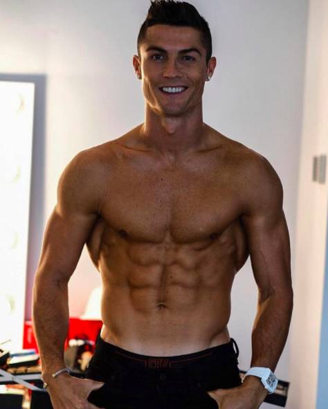 c罗的肌肉是自然还是科技,c罗的肌肉特别像李小龙