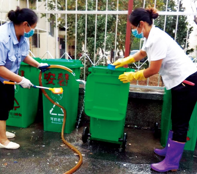 物业为创城献一份力量,物业创城宣传工作