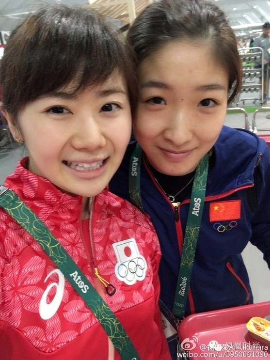 中国队团宠福原爱:东北话十级兼职日本代购