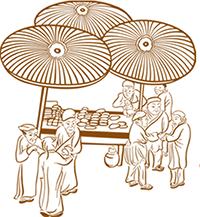 城堡线描创意画,蜗牛城堡创意画