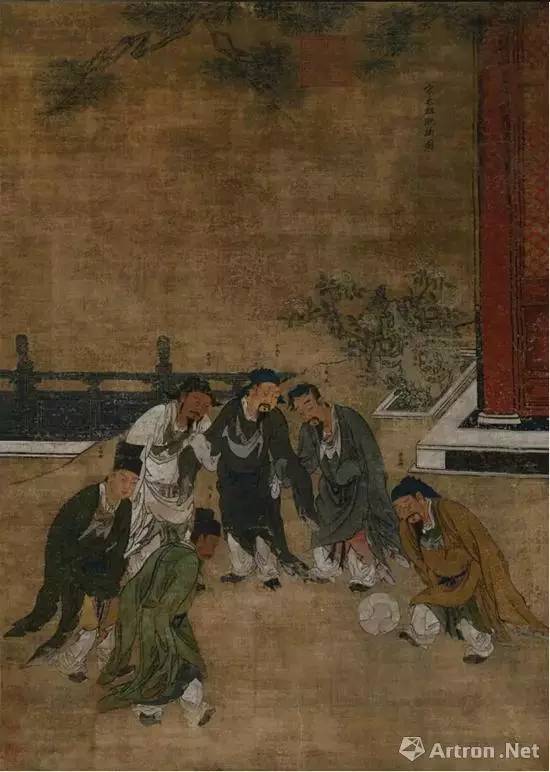 古画中的运动会,雅昌艺术网专稿