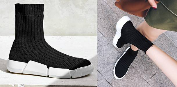 秋冬袜靴,秋冬季百搭袜靴