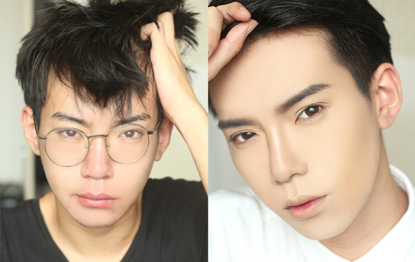 男生化妆教程,男生古装化妆教程