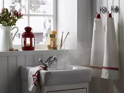 北欧3平米卫生间装修效果图,宜家亮点卫浴