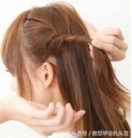 公主头发型扎法发量少的怎么扎,公主头发型扎法简单又漂亮不披散
