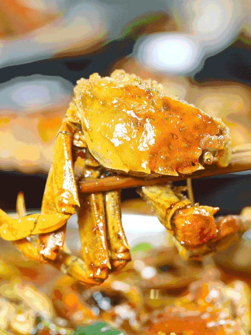 不用等到夏天也可以吃到小龙虾,现在的大闸蟹肉质肥美又爆膏