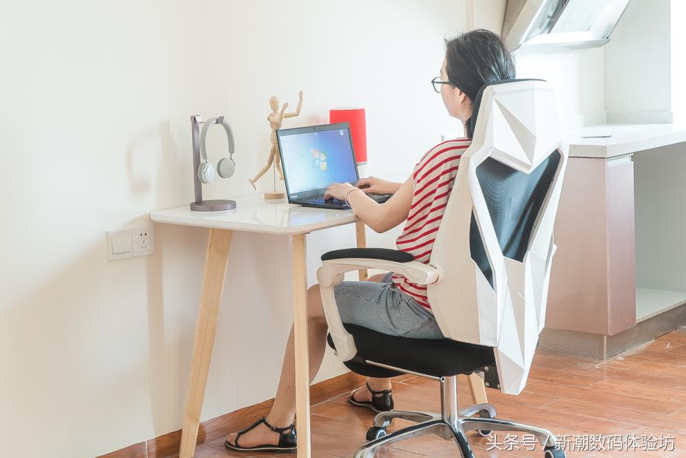 宽大舒适稳定电脑椅,可躺可坐懒人电脑椅