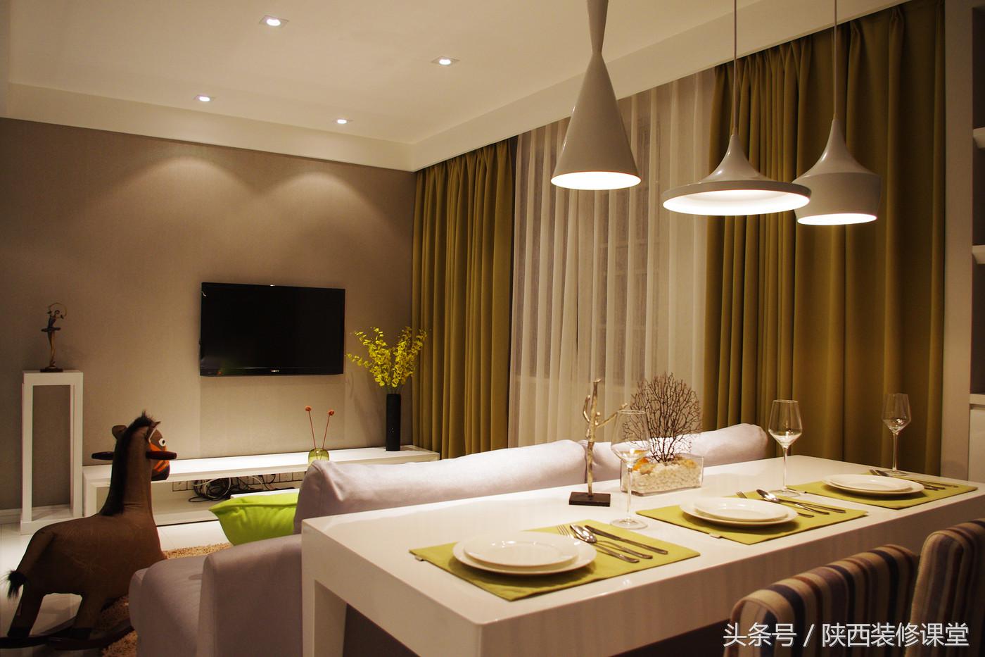 100平简约现代自建房,100平米两室一厅装修现代简约