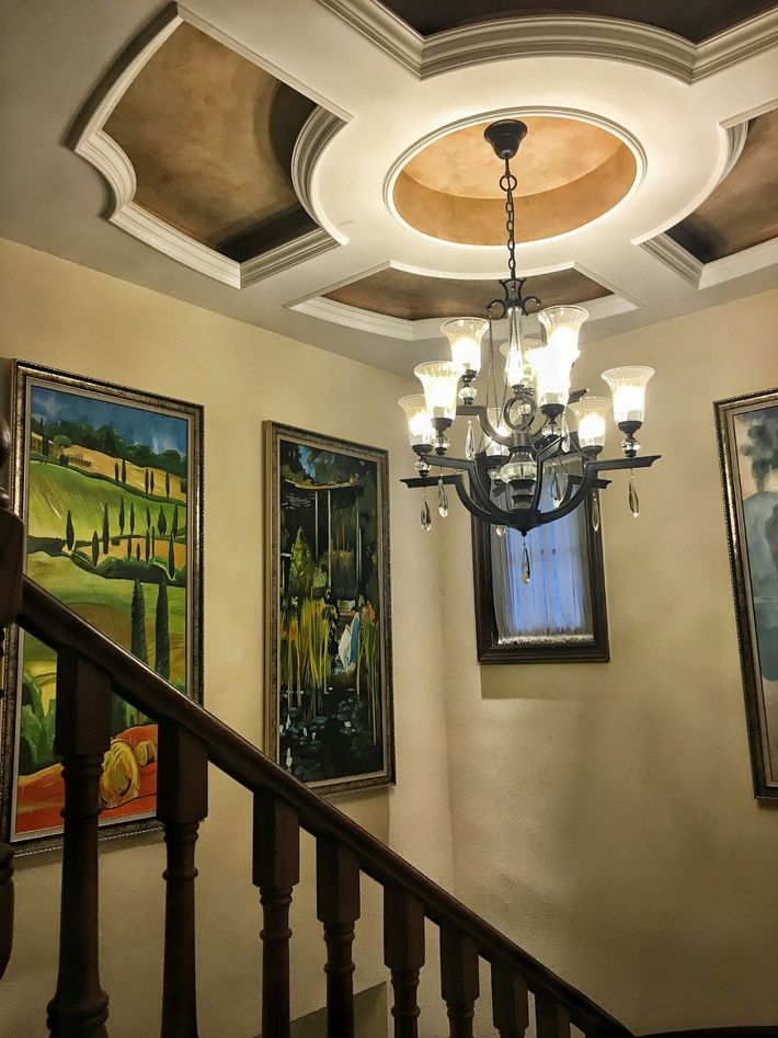 105平美式风格高档大气的温馨之家,每一处细节都透露着奢华