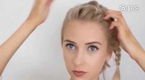 周冬雨侧编刘海发型,周冬雨早期同款发型八字韩式刘海