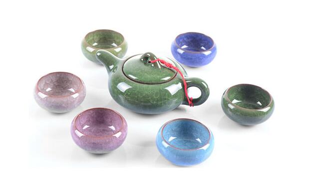 冰裂茶具好还是紫砂茶具好,冰裂茶具和青花瓷茶具哪个好