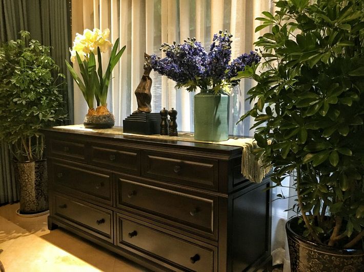 105平美式风格高档大气的温馨之家,每一处细节都透露着奢华