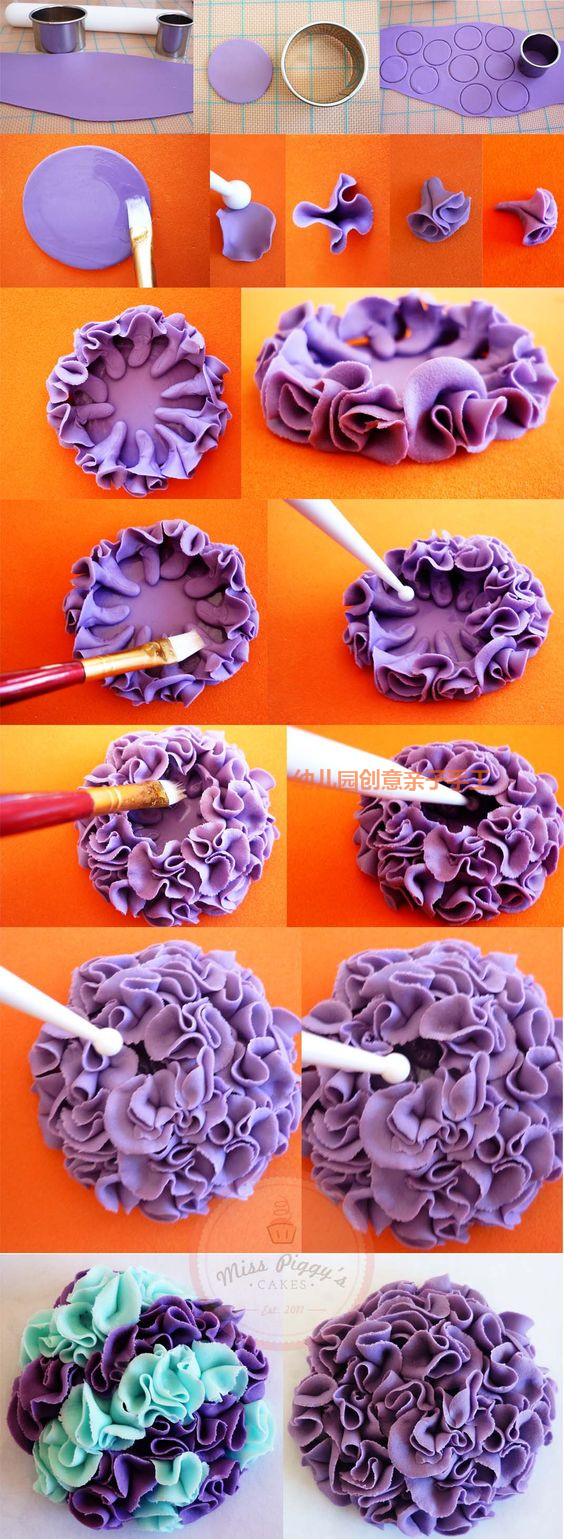 幼儿园超轻粘土手工大全：蝴蝶结维尼小熊等，唯美可爱风附教程