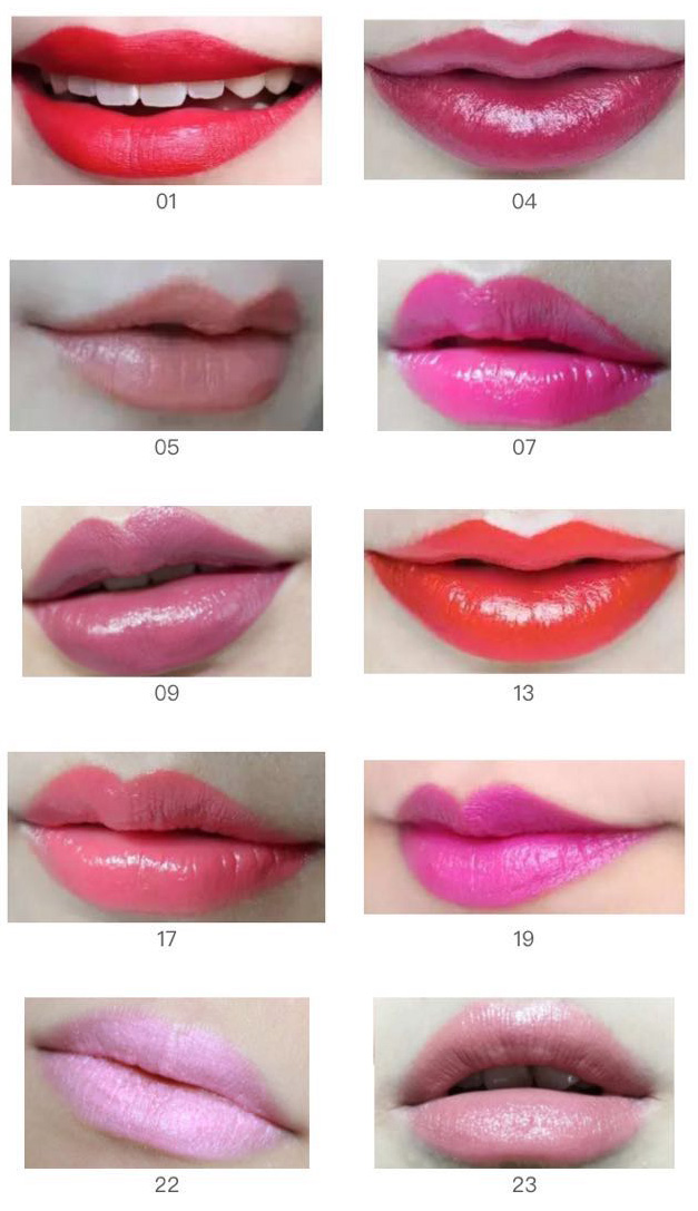 ysl圣罗兰口红热门色号小样,yslrougepurcouture口红