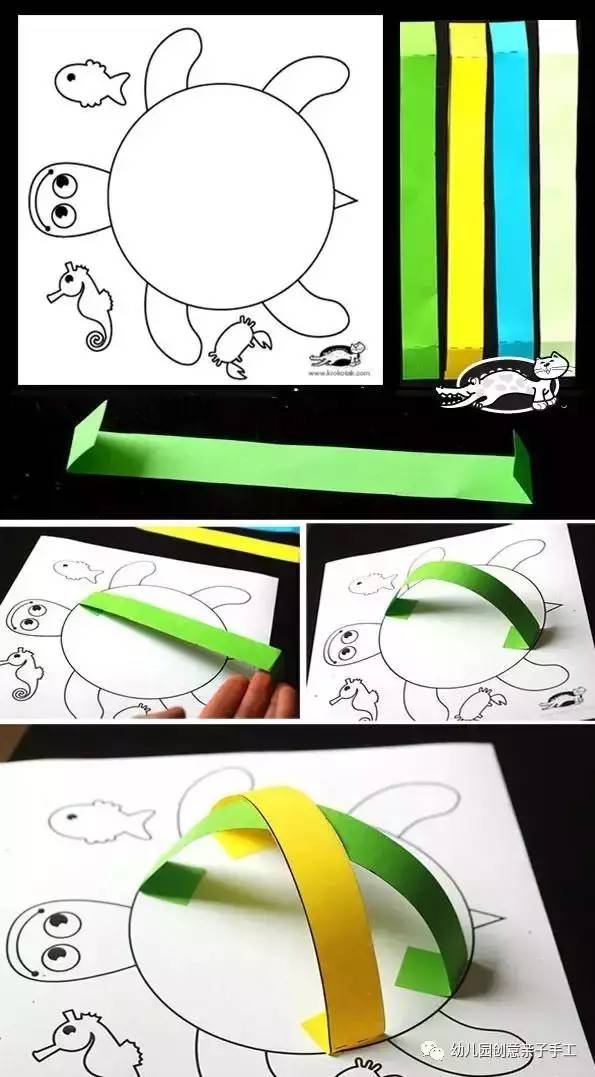 儿童节卡纸手工简单又漂亮幼儿园,卡纸贺卡幼儿园手工