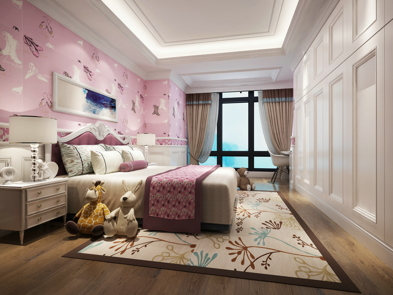 4-5岁儿童房装修风格,7-12岁儿童房装修风格简单