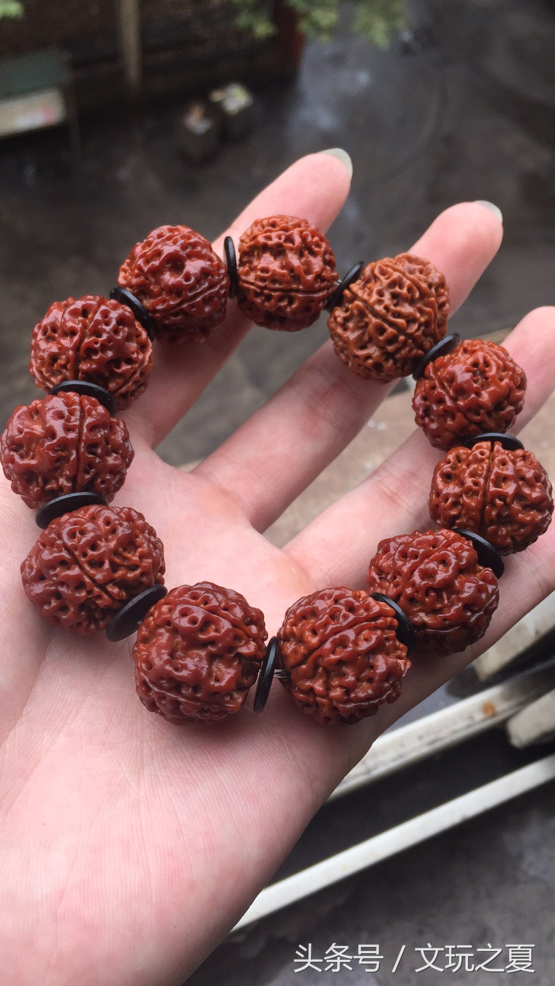 文玩金刚透红是怎么办到的,文玩金刚盘红不亮是怎么回事