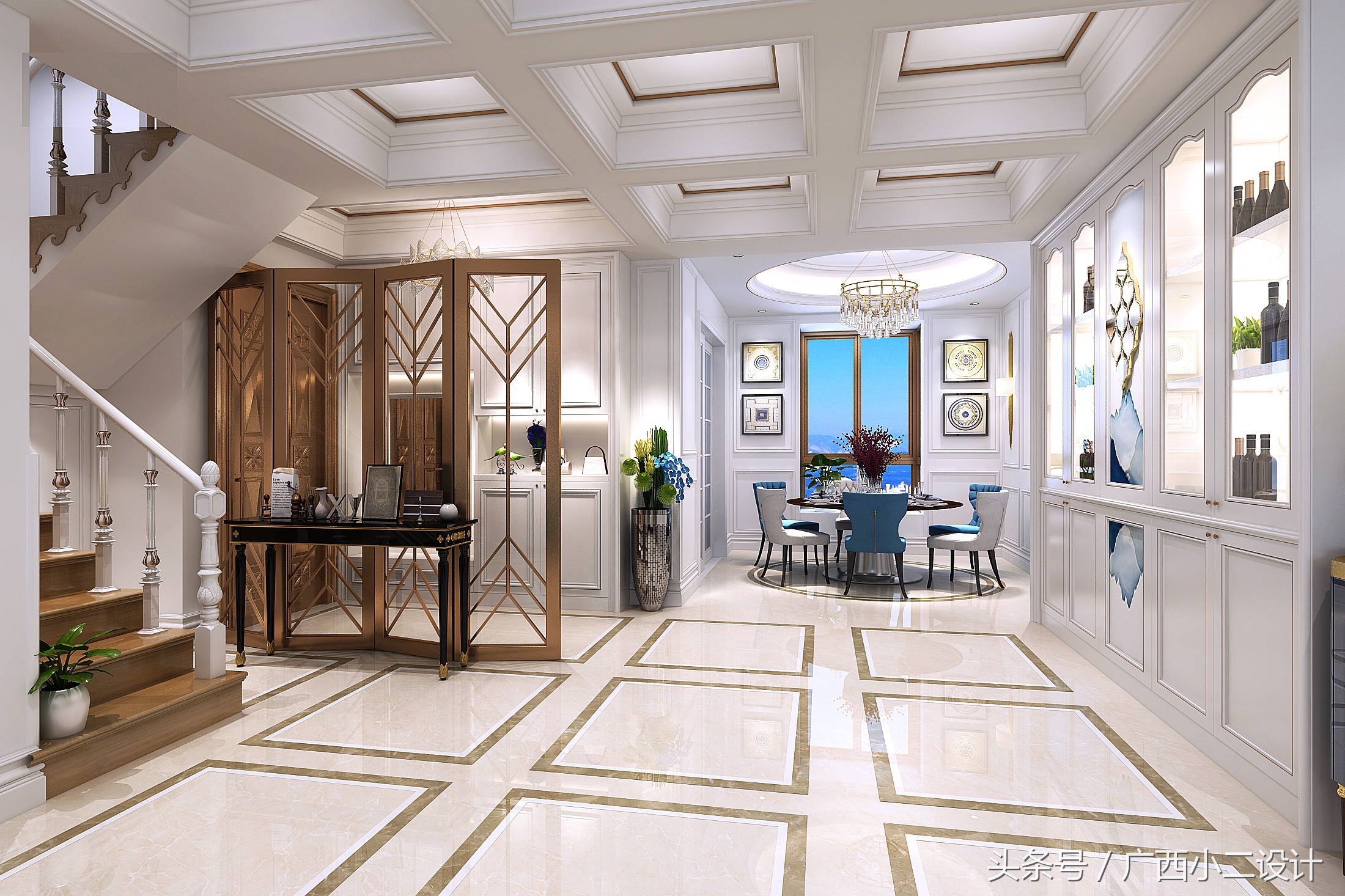 房间装修设计图1-3居室效果图,177平方米装修效果图