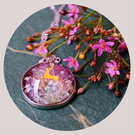 手工水晶珠项链教程,手工制作珍珠水晶项链