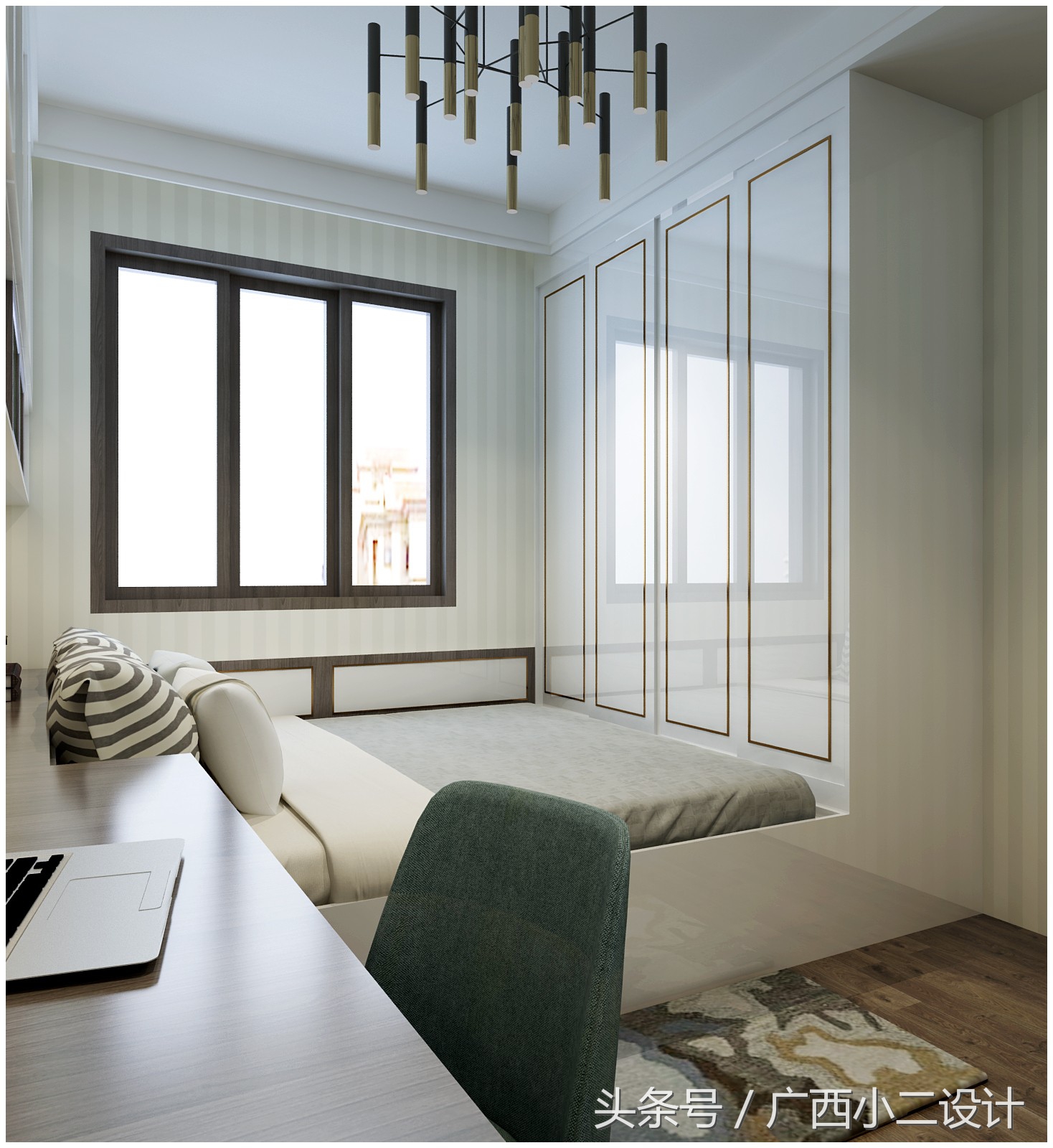 房间装修设计图1-3居室效果图,177平方米装修效果图