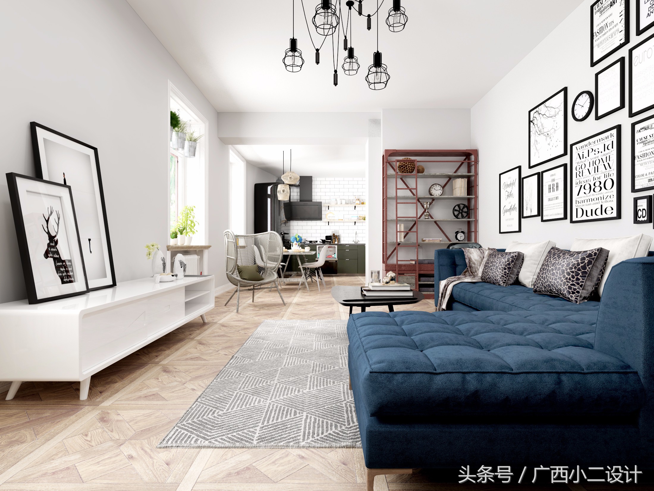 房间装修设计图1-3居室效果图,177平方米装修效果图