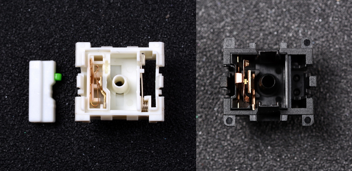 机械键盘各种轴体的区别,机械键盘可以通过颜色分辨轴体吗