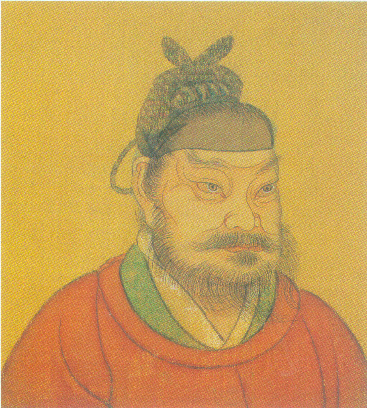 为当皇帝，此人自愿戴绿帽，当了皇帝后，他成为天下第一大汉奸