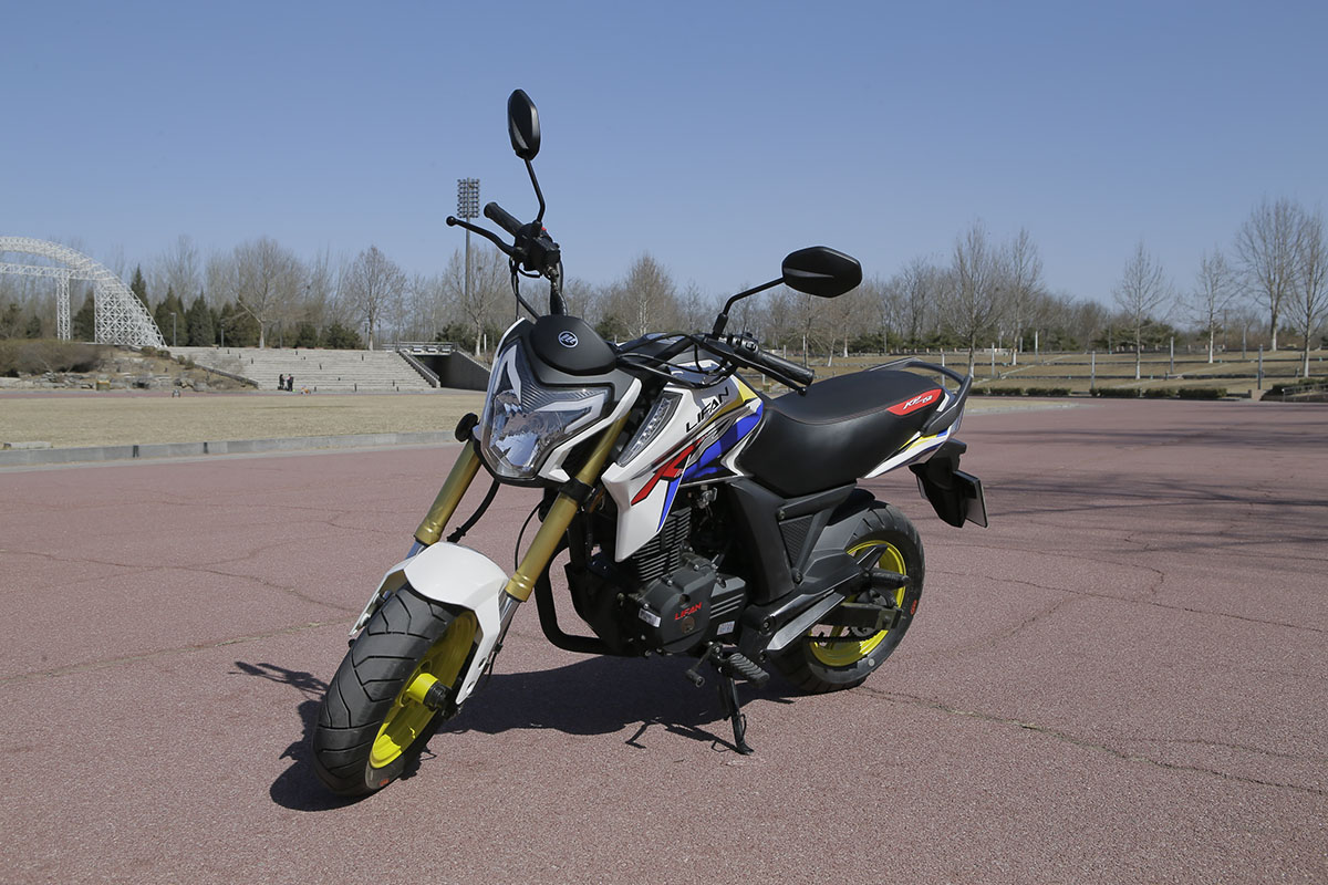 《原创试驾》城市运动小MINI力帆KPMINI摩托车试驾