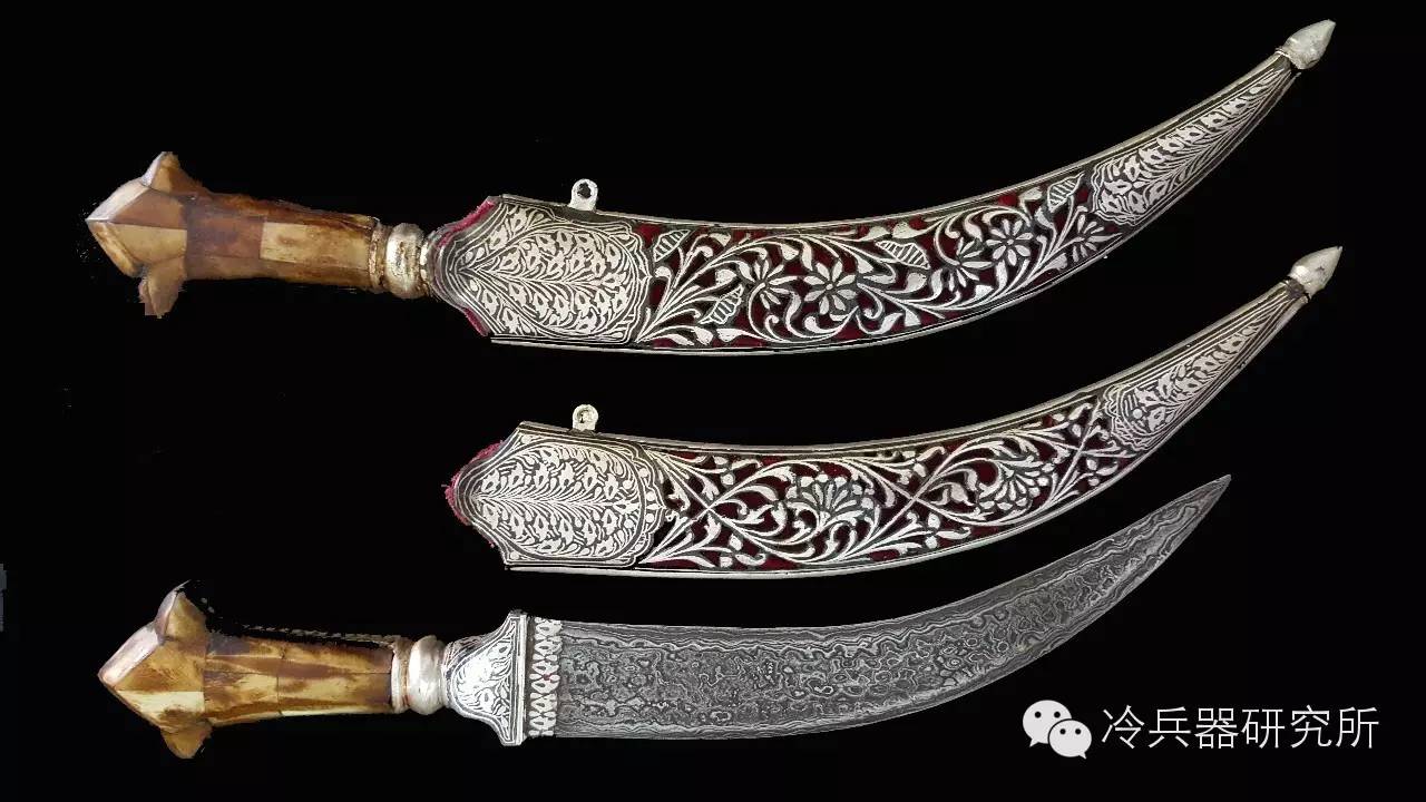 十九世纪欧洲冷兵器,19世纪大马士革弯刀