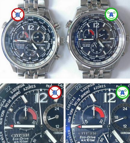 鉴别西铁城光动能手表真伪,西铁城手表怎么辨别是哪一款