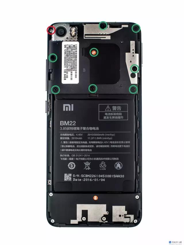 小米5手机拆解详细教程视频,小米5拆解屏幕