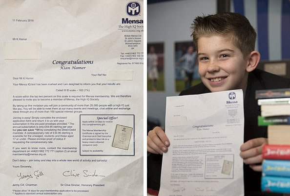 英国少年智商超过霍金,英一的儿子
