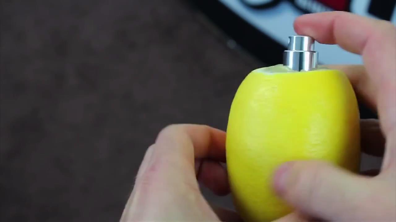 自制香水柠檬的正确吃法,用柠檬自制香水