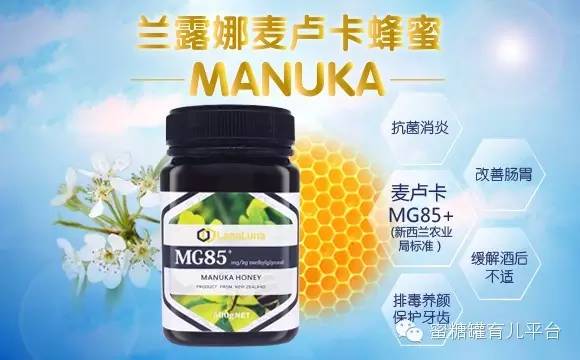 纯正的麦卢卡蜂蜜,麦卢卡蜂蜜大自然