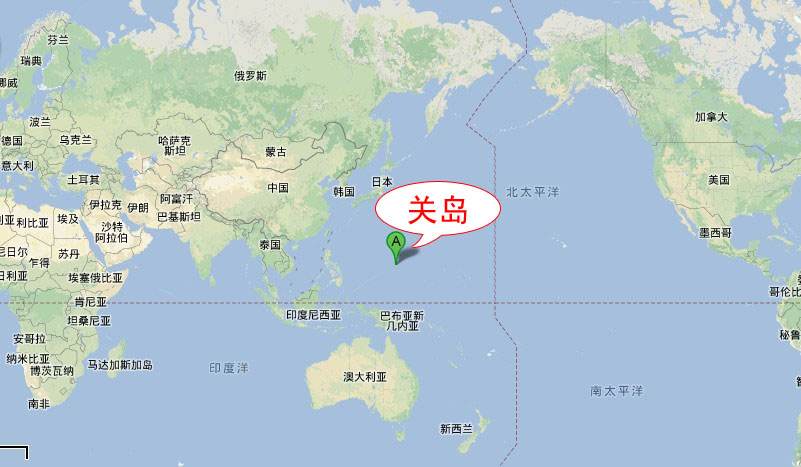 关岛距离美国远为什么属于美国,美国关岛在哪一块离中国有多近